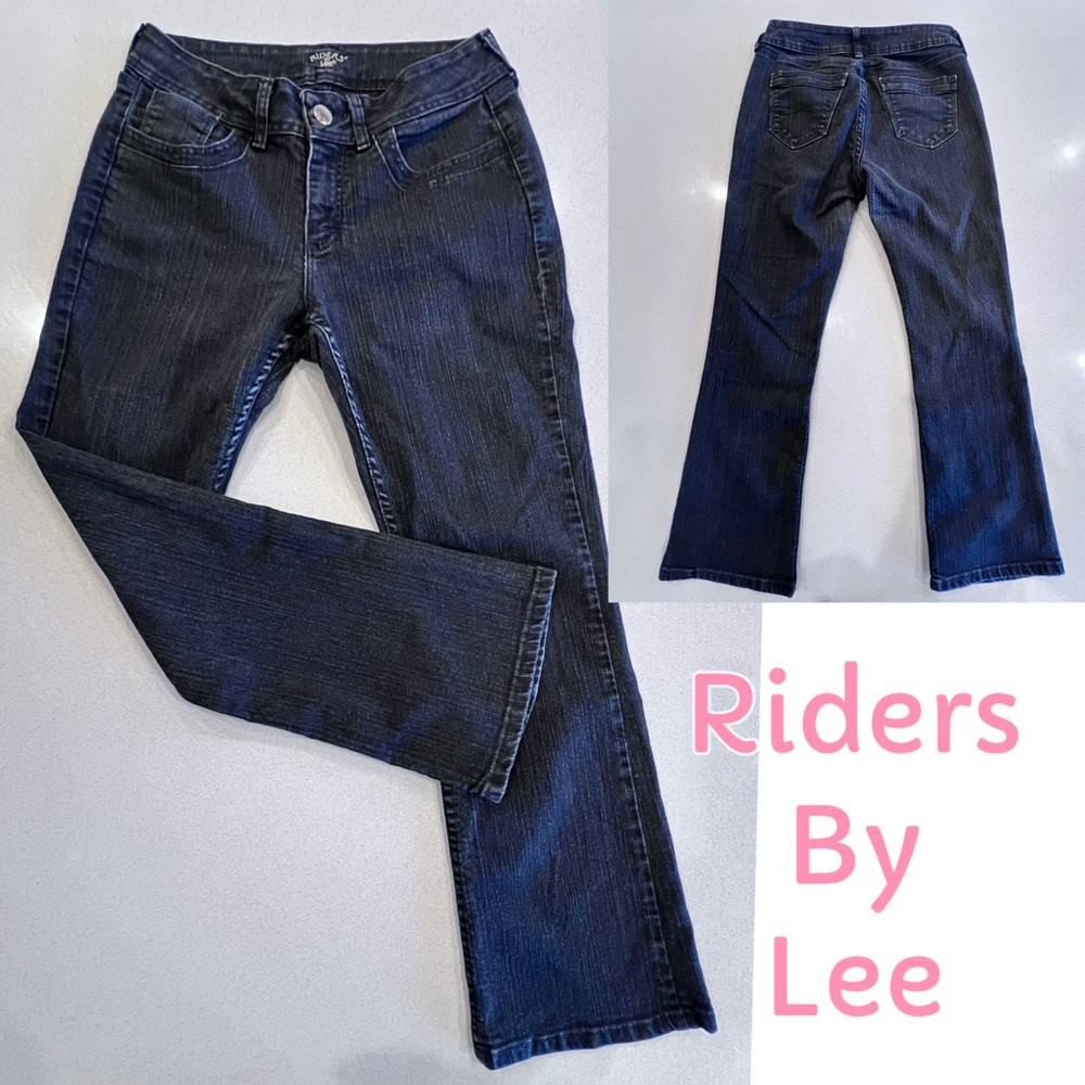 Riders by Lee Boot Cut Black Jeans Sz 8P